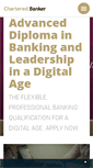 Mobile Screenshot of charteredbanker.com